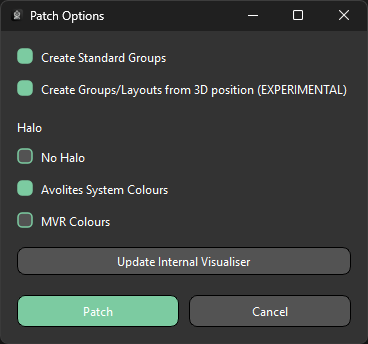 Patch Options